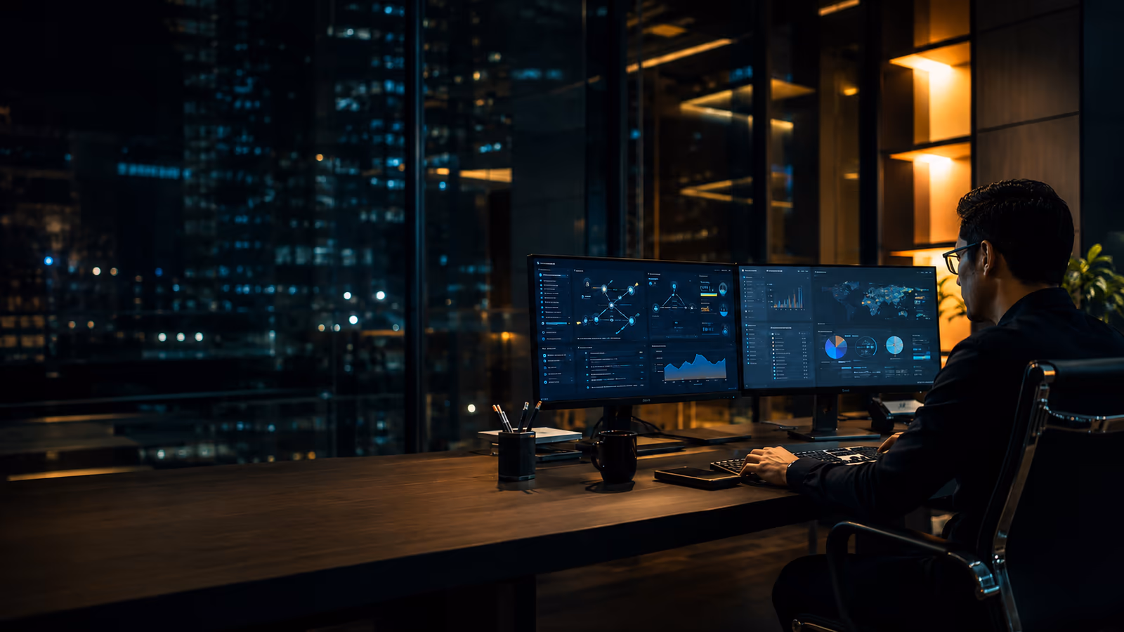 AEGRIX Digital Command Center Background
